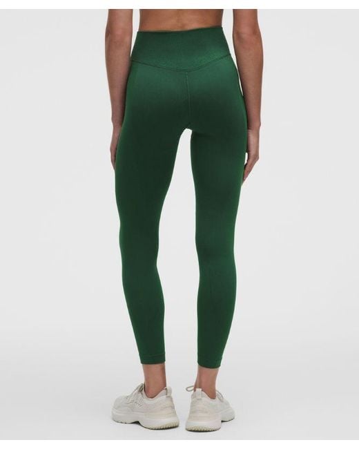 lululemon athletica Green – Get Low High-Rise Training Tight Leggings – 25" – – Size 16