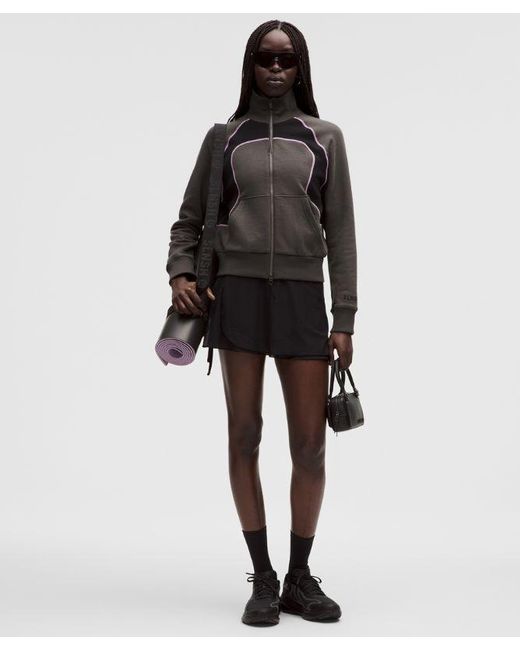 lululemon athletica Black Heavyweight French Terry Full Zip