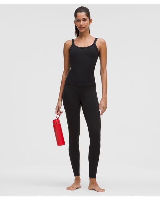 lululemon athletica Black – Align Scoop Waist-Length Tank Top – – Size 4