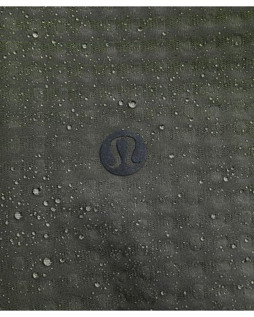 lululemon athletica Gray Grid Fleece Full-Zip Vest for men