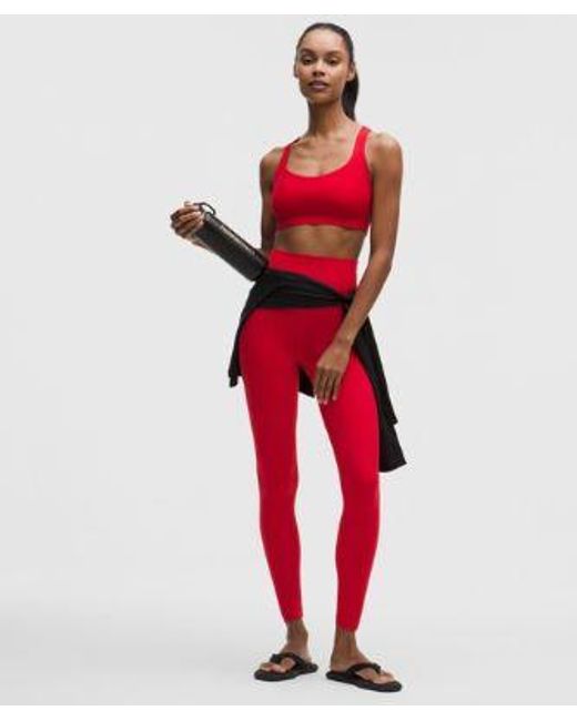 lululemon athletica Red – Align Super-High-Rise Pants – 28" – /Neon – Size 4