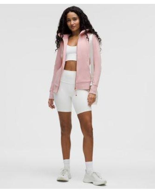 lululemon athletica Red Scuba Full-Zip Hoodie