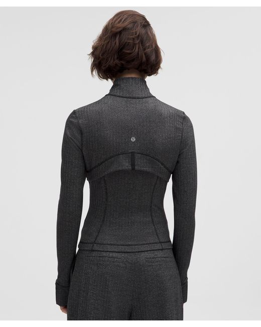 lululemon athletica Gray Define Cropped Jacket