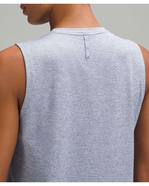 lululemon athletica Gray License To Train Classic-fit Tank Top