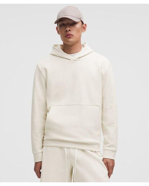 lululemon athletica Natural Textured Spacer Hoodie for men