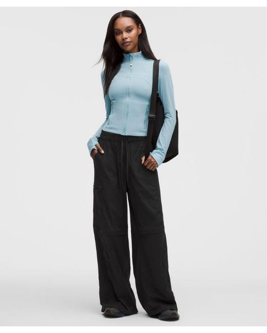 lululemon athletica Blue – Dance Studio High-Rise Vented Wide-Leg Pants – – Size Large