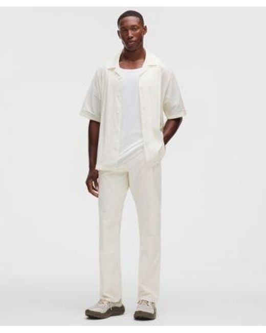 lululemon athletica White Easyfive Classic-Straight Pant 32L for men