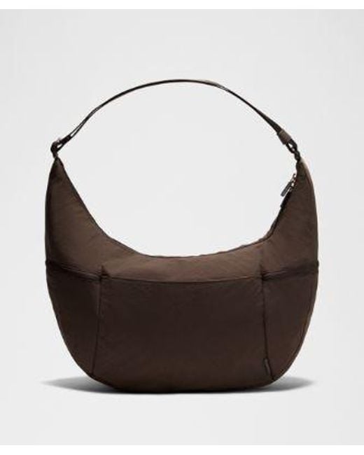 lululemon athletica Brown Large Slouchy Sling Bag 13L