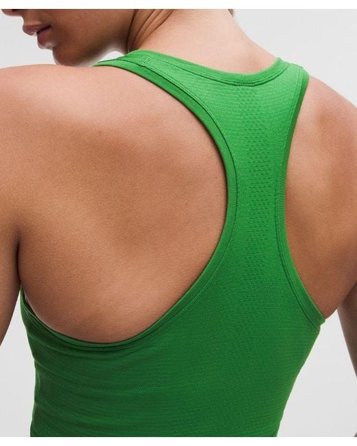 lululemon athletica Green – Swiftly Tech Racerback Tank Top 2.4 Waist Length – – Size 4