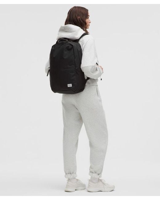 lululemon athletica Black Double-Zip Backpack 22L