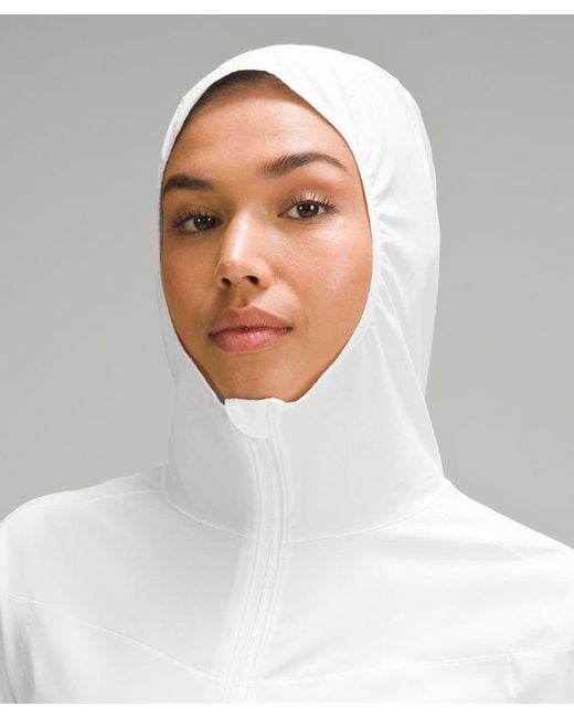 lululemon athletica White – Mist Over Windbreaker – – Size 4