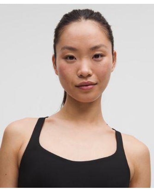 lululemon athletica Gray Free To Be Bra
