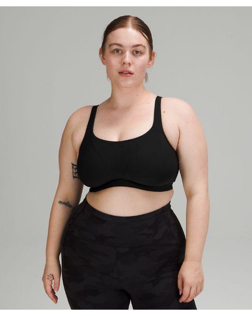 lululemon athletica Black Run Times Bra