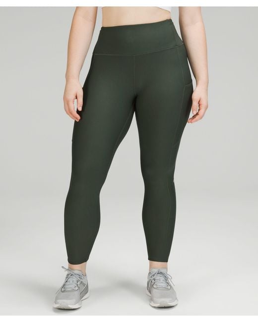 Lululemon fleece leggings discount