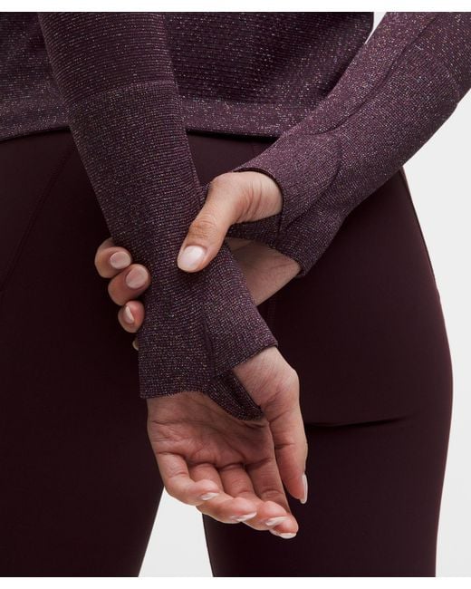 lululemon athletica Purple Swiftly Tech Long-Sleeve Shirt 2.Waist Length
