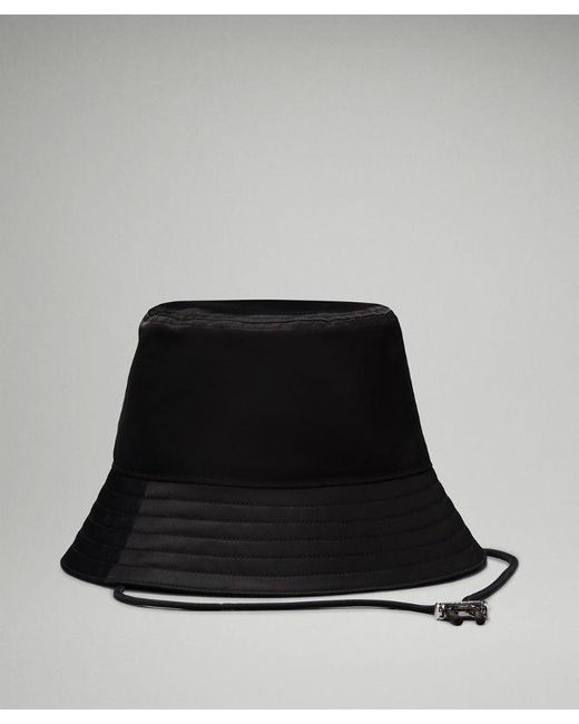 lululemon athletica Black – Nylon Bucket Hat – – Size Large/Xl