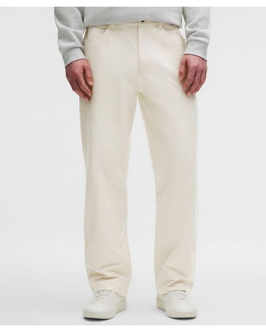 lululemon athletica White – Easyfive Loose-Straight Trousers 30L – – Size 12 for men