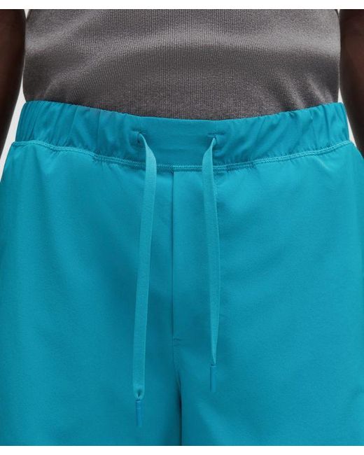 lululemon athletica Blue – Swift Lightweight Linerless Shorts Slnsh Collection – 6" – – Size Large for men