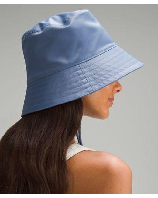 lululemon athletica Blue – Nylon Bucket Hat – –