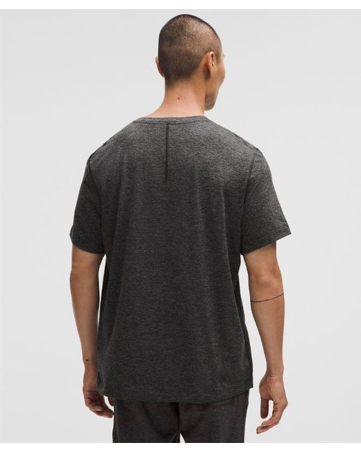 lululemon athletica Gray – Soft Jersey Short-Sleeve Shirt – – Size Medium for men