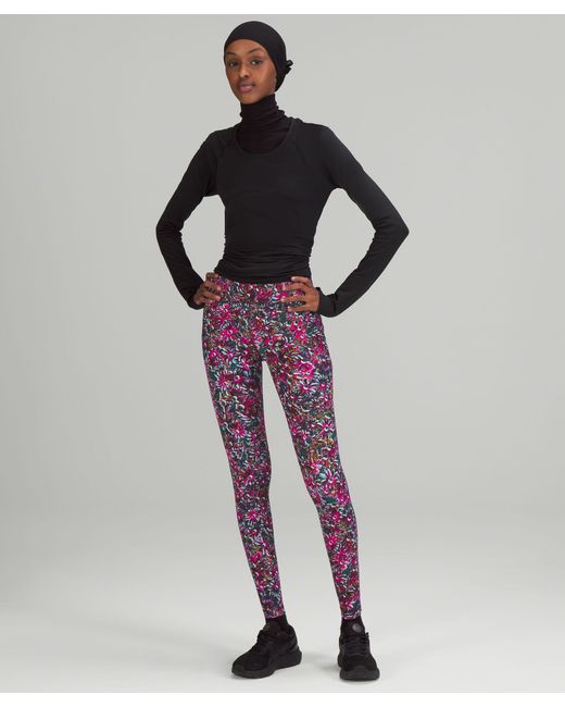 lululemon athletica Swift Speed High-rise Tights 28 in Purple