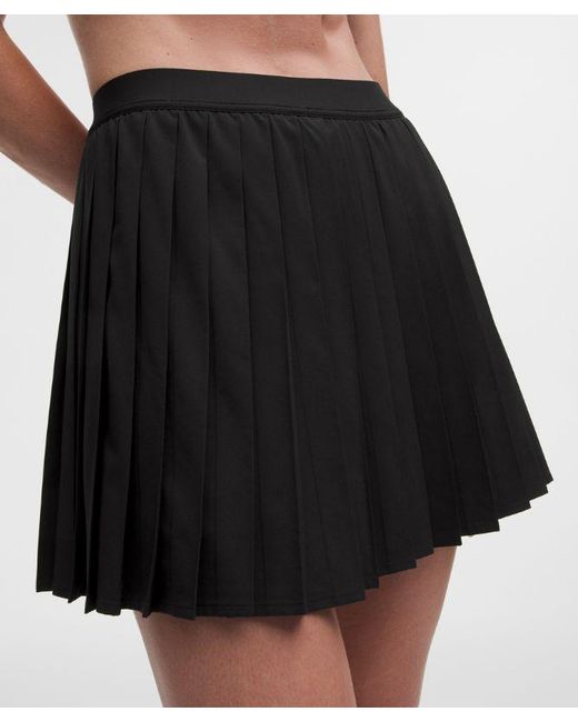 lululemon athletica White High-Rise Pleated Tennis Skirt