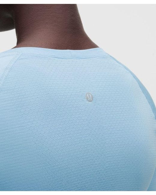 lululemon athletica Blue – Swiftly Tech Long-Sleeve Shirt 2.4 Waist Length – – Size 4