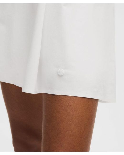 lululemon athletica Blue A-Line Side-Pleat Tennis Skirt
