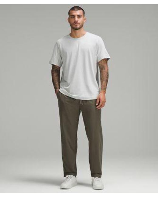lululemon athletica Gray – Abc Warpstreme Pull-On Trousers Regular – – for men