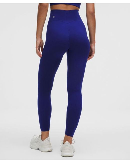 lululemon athletica Blue – Glow Up Super-High-Rise Tight Leggings – 28" – – Size 4