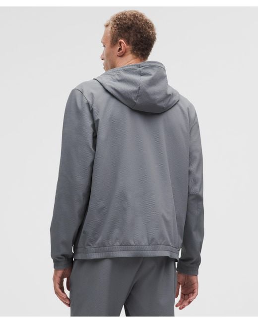 lululemon License To Train Textured Full Zip in Gray for Men | Lyst