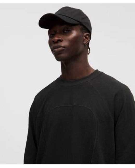 lululemon athletica Black – Organic Oversized Long-Sleeve Shirt Slnsh Collection – – Size Large for men