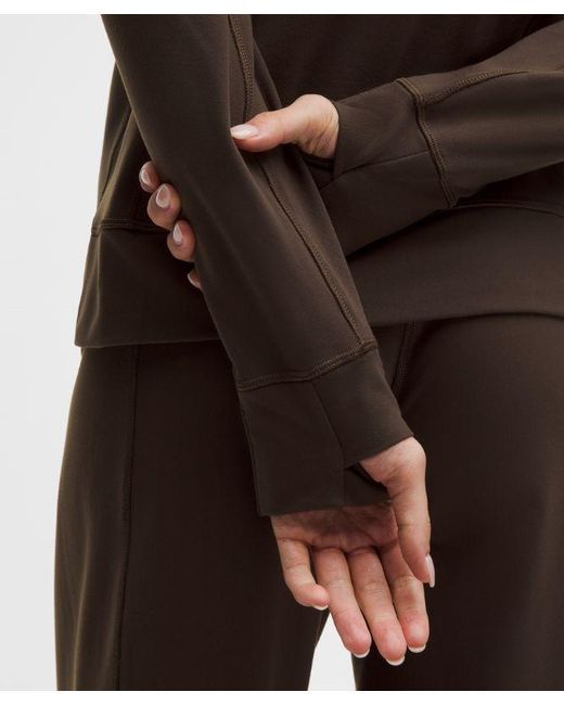 lululemon athletica Brown – Define Track Jacket Luon – – Size 4