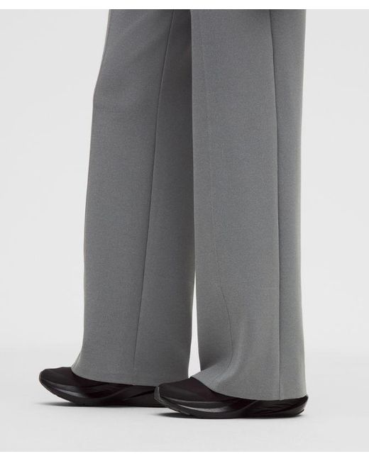 lululemon athletica Gray Daydrift Stacked-Leg Trouser Regular