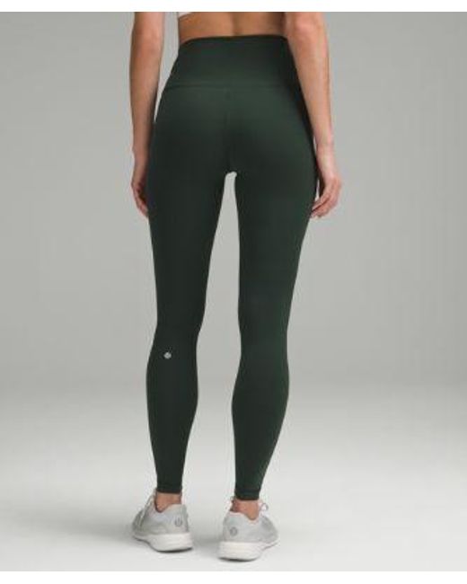 lululemon athletica Green – Wunder Train High-Rise Tight Leggings – 28" – – Size 18