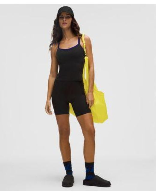 lululemon athletica Black Santa Monica Tank Top