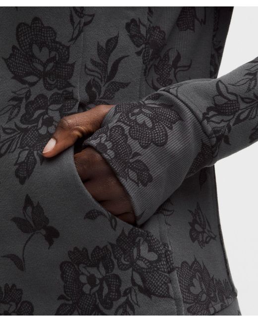 lululemon athletica Black Scuba Full-Zip Hoodie