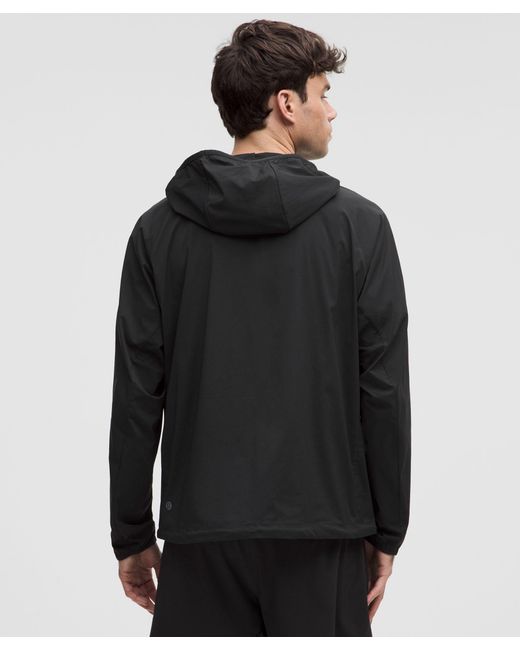 lululemon athletica Black Multi-Pocket Running Anorak for men