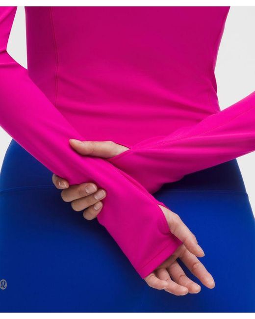 lululemon athletica Pink Wunder Train Full-Zip Jacket