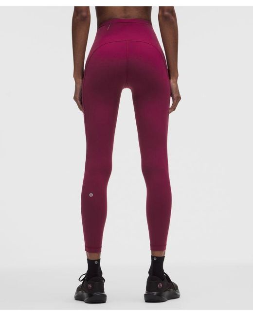 lululemon athletica Red Swift Speed High-Rise Tight 25"