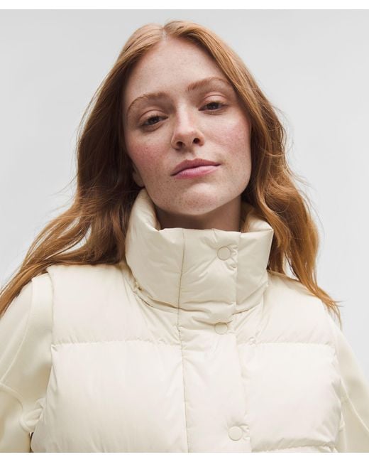 lululemon athletica Natural Wunder Puff 600-Down-Fill Cropped Vest