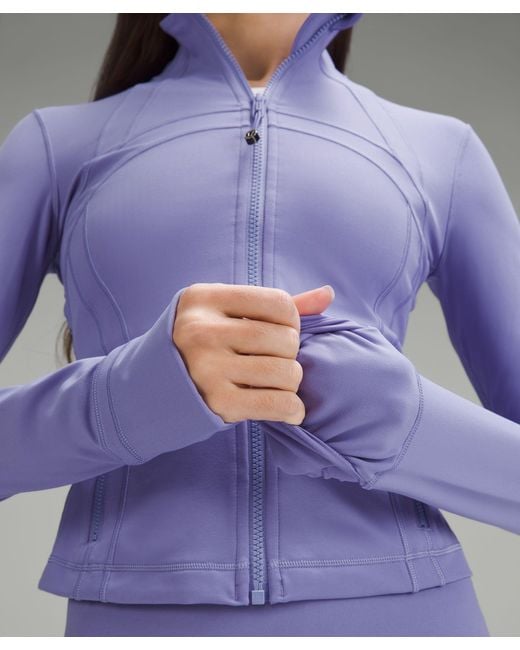 Lululemon Define Jacket Nulu パープル 2号 Lululemon Hooded Define Jacket *Nulu - Atomic Purple - lulu fanatics