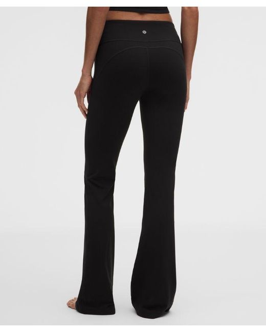 lululemon athletica Black Groove Nulu High-Rise Flared Pant