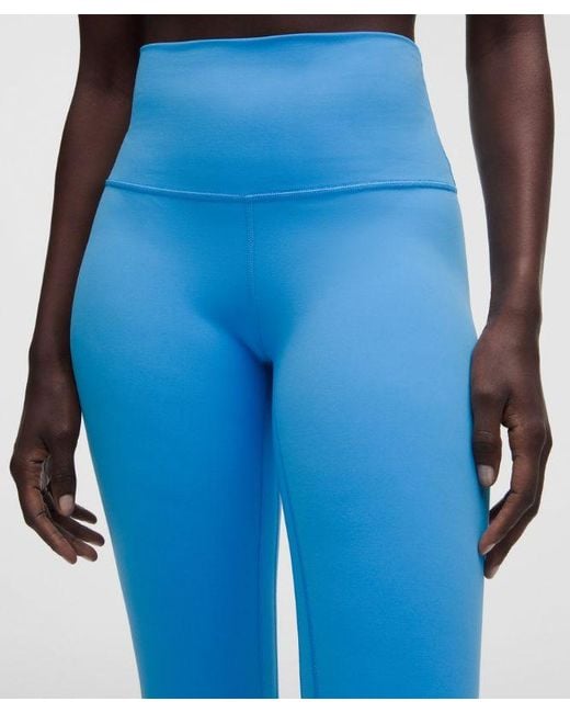 lululemon athletica Blue Align High-Rise Crop 23"