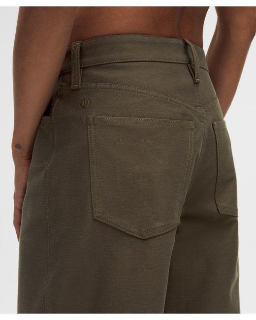 lululemon athletica White Easyfive Low-Rise Classic Wide-Leg Pant