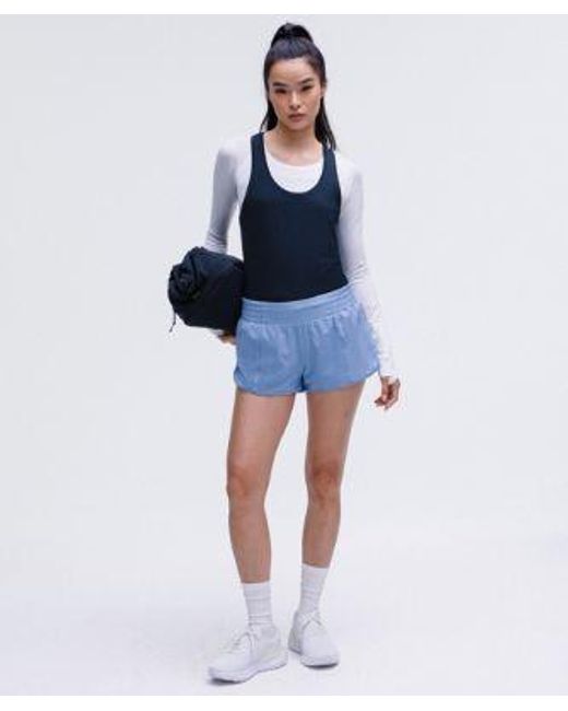 lululemon athletica Blue Swiftly Tech Racerback Tank Top 2.0
