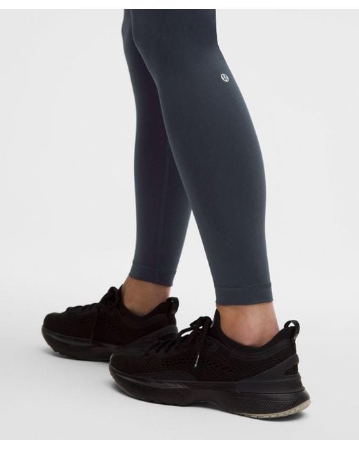 lululemon athletica Blue Wunder Train No Line High-Rise Tight 28"