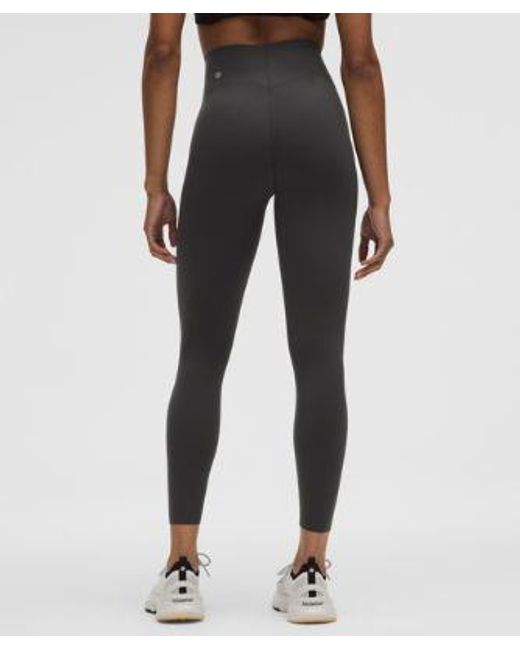 lululemon athletica Black Glow Up Super-High-Rise Tight 25"