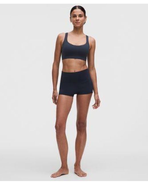 lululemon athletica Blue Flexyflex Strappy Yoga Bra