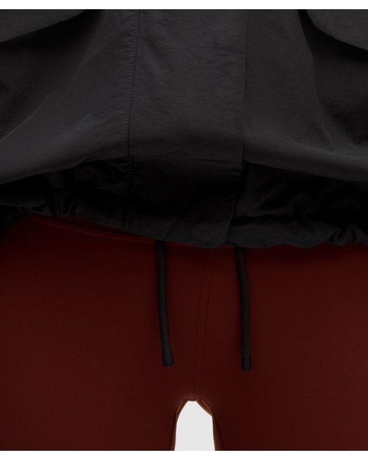 lululemon athletica Black – Oversized Cinch-Hem Reversible Jacket – – Size Large